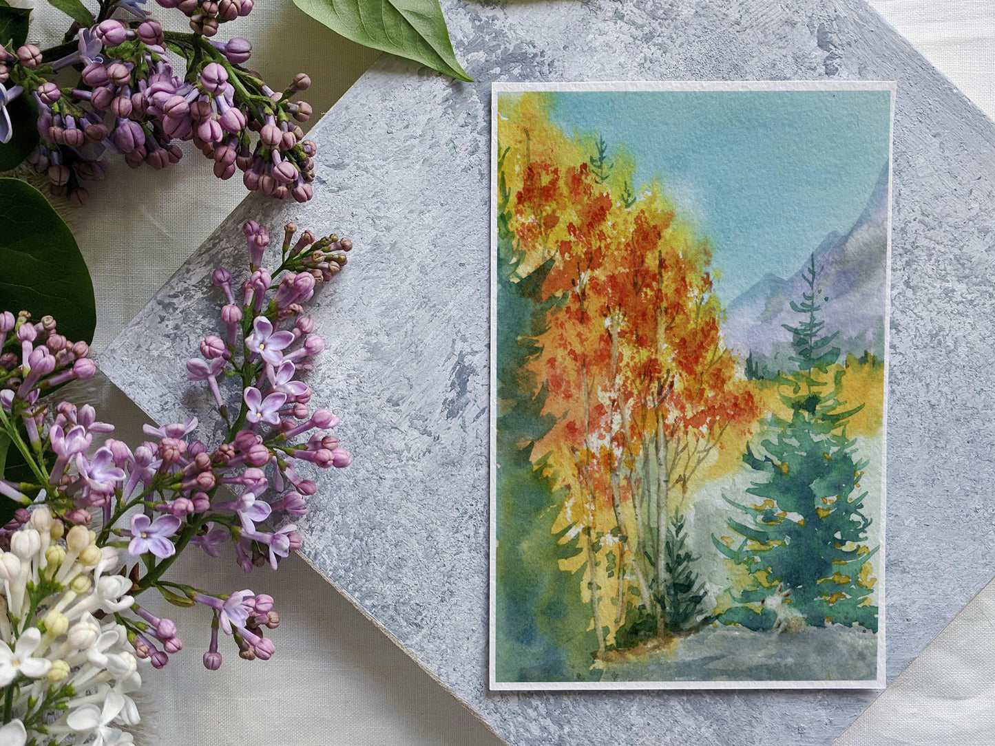 Utah's autumn landscape Art Print | 5x7