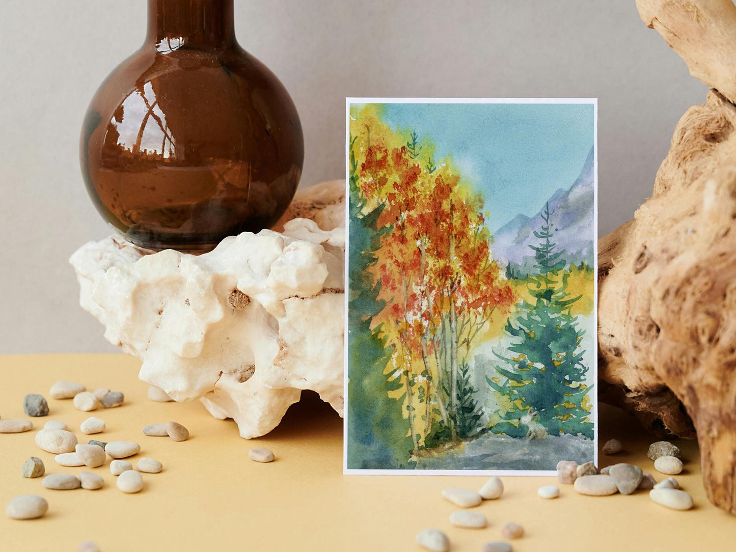 Utah's autumn landscape Art Print | 5x7