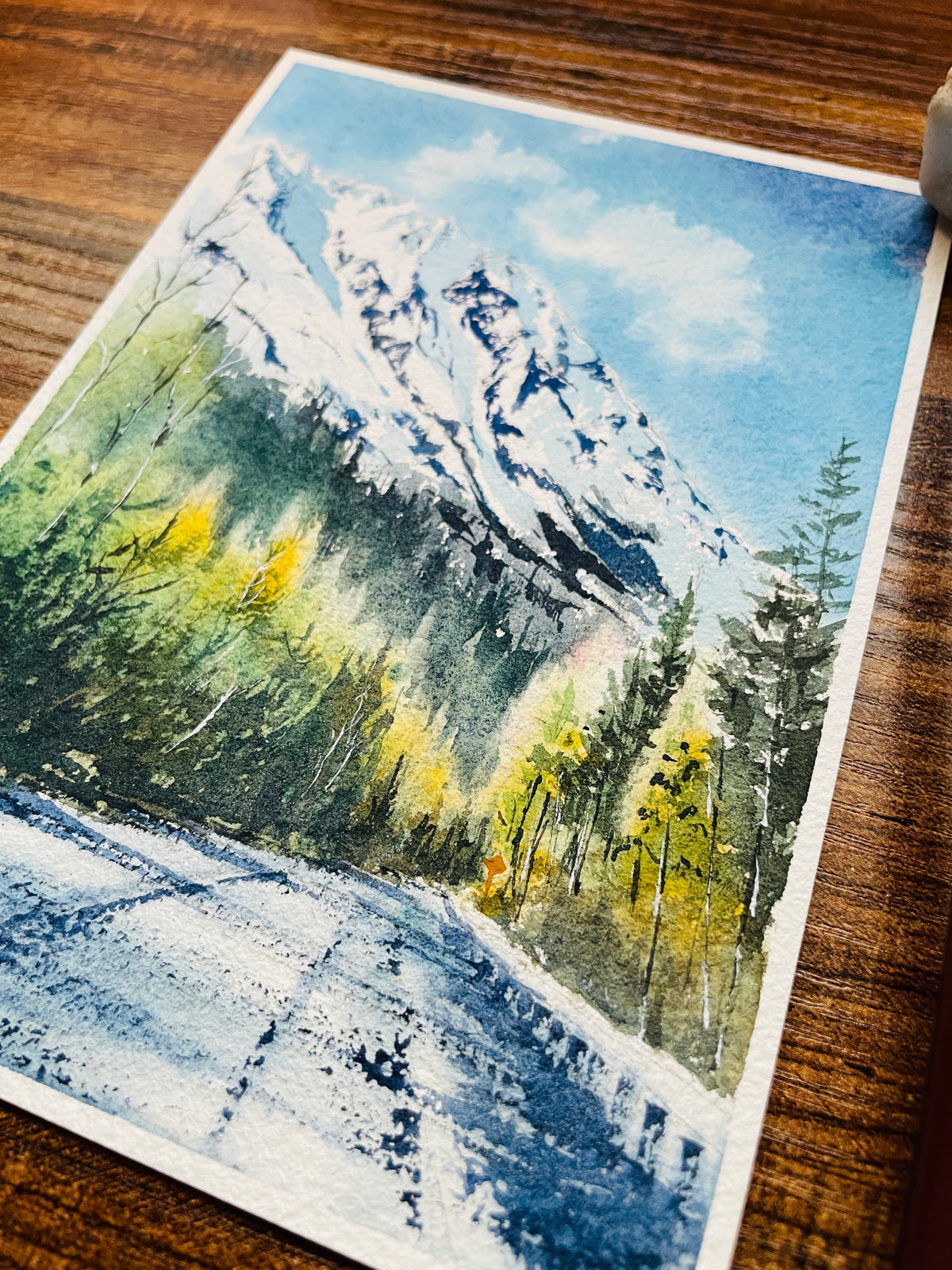 Alaska's Majestic Mountains Art Print | 5x7