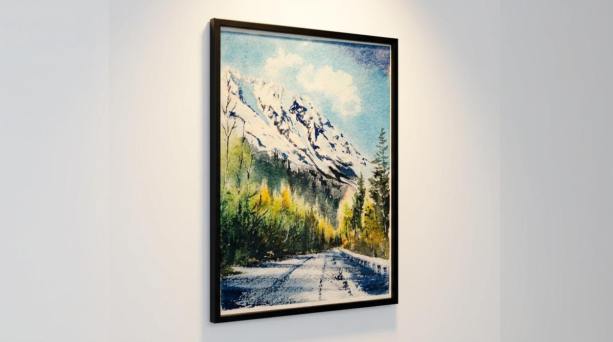 Alaska's Majestic Mountains Art Print | 5x7